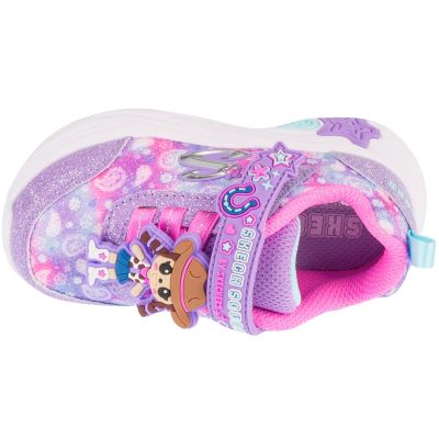 3. Skechers Snuggle Sneaks - Skech Squad 302214N-LVMT Różowe 21