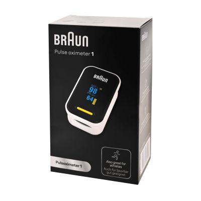 9. Pulsoksymetr napalcowy Braun Pulse Oximeter