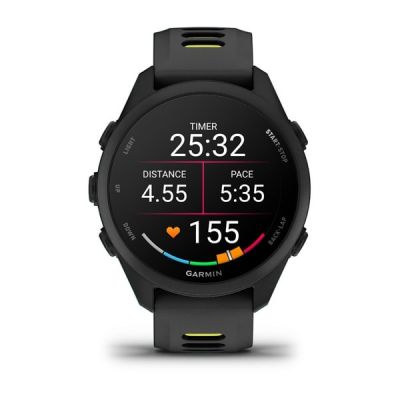 7. Zegarek Garmin Forerunner 170 42,6mm Black Amp Yellow