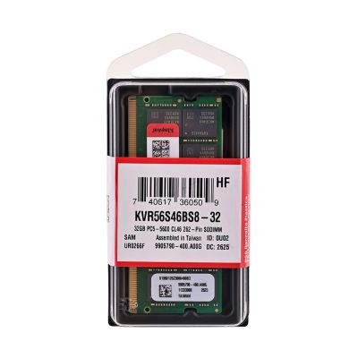 3. KINGSTON DDR5 SODIMM 32GB 5600MT/s CL46 1Rx8