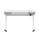 14. Activejet Biurko z elektryczną regulacją wysokości ET119W-C  w kolorze białym. Wymiar blatu 140 x 70 cm.