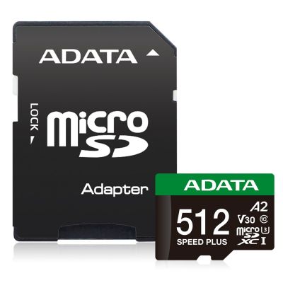 2. Karta pamięci MEMORY MICRO SDXC 512GB UHS-I ADATA UD512GUI3V30A2SP-RA1