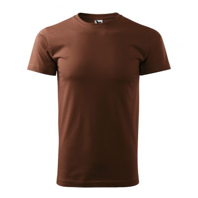 4. Koszulka Malfini Basic M MLI-12938 czekoladowy