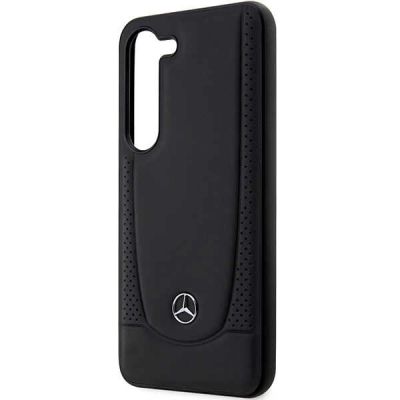 6. Etui Mercedes Leather Urban na Samsung Galaxy S23 - czarne