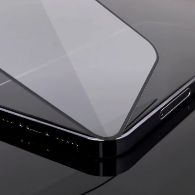 3. Szkło hartowane na cały ekran z ramką Case Friendly Wozinsky Full Glue iPhone 15 Pro - czarne