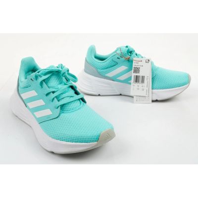 7. Adidas buty damskie sportowe Galaxy 6 W do biegania miętowe wygodne