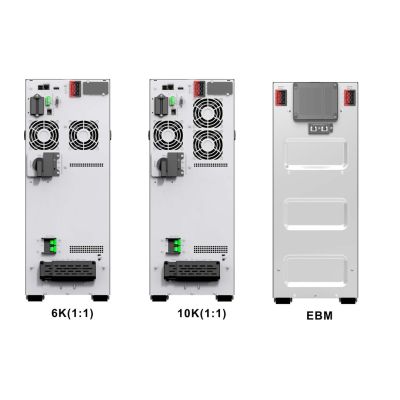 5. POWER WALKER UPS ON-LINE VFI 10000 ICT IOT 3/1 BI PF1 10KVA, TERMINAL, RJ45, USB-B, RS-232, EPO, 3/1 FAZOWY