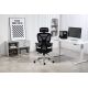 79. Activejet Fotel biurowy Ergonomiczny YK848 czarny