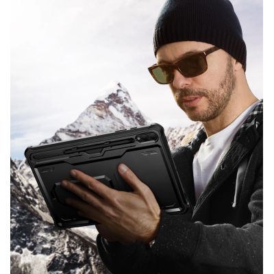 4. Etui Tech-Protect Kevlar Pro na Samsung Galaxy Tab S9+ 12.4" X810 / X816B - czarne