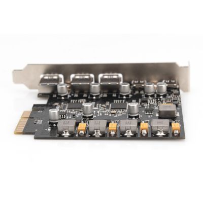 3. Digitus Karta PCIe 2 x USB-C i 3 x USB A