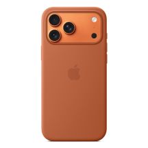 Silikonowe etui Apple iPhone 17 Pro Max z MagSafe (terakota)