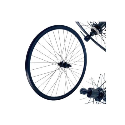 Koło 27,5'' tył kas. SHM Cent. QR 25mm O-cz./P-cz.