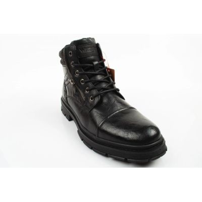 2. Wrangler buty męskie trzewiki Gillen Fur czarne ocieplane botki modne