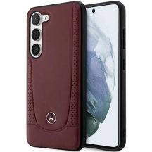 Etui Mercedes Leather Urban Bengale na Samsung Galaxy S23 - czerwone