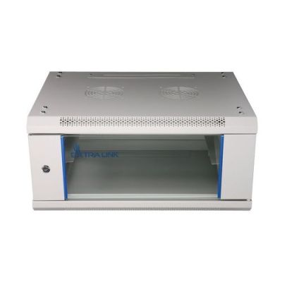 2. EXTRALINK SZAFA RACK WISZĄCA 4U 600X450 SZARA