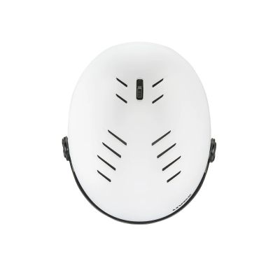 3. Kask narciarski UVEX Wanted Visor pro V white matt