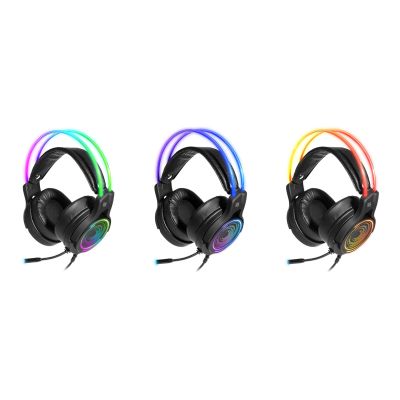 5. DEFENDER SŁUCHAWKI NAUSZNE Z MIKROFONEM COSMO PRO 7.1 PODŚWIETLENIE RGB 64536