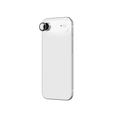 3. Szkło na aparat AMAZINGTHING Lens Glass na iPhone 17 Air z czarną ramką aluminiową