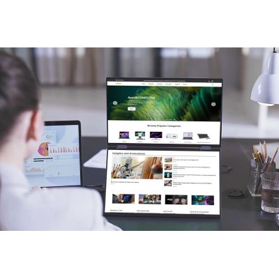 12. Projektor Acer PD163QBMIUUX Seria PD3 16" IPS Czarny 16:9 60 Hz 8 ms 2x1920 x 1080 pikseli 250 cd/m2 Ilość portów HDMI: 1