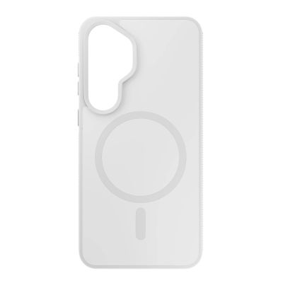 19. Etui 3mk Smoke MagCase na Samsung Galaxy S25 - białe-półprzezroczyste