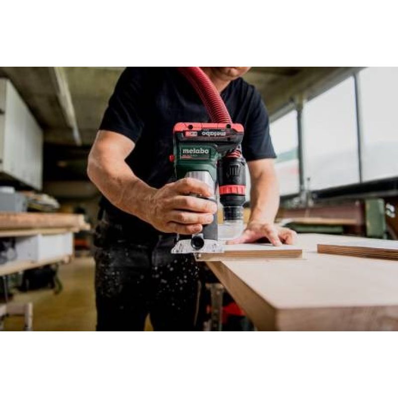 8. Metabo FMV 18 LTX BL 8 Czarny, Zielony, Stal nierdzewna, Przezroczysty 29000 RPM