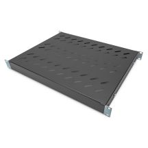 Digitus Półka ze zmiennymi szynami mocującymi do montażu stałego w szafach 483 mm (19")