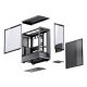 14. Jonsbo D401 PC-Gehäuse, Midi Tower, ATX, Tempered Glass - schwarz