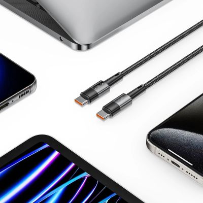 5. Kabel Tech-Protect UltraBoost USB-C / USB-C PD 100W 5A 0.25m - szary