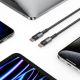 5. Kabel Tech-Protect UltraBoost USB-C / USB-C PD 100W 5A 0.25m - szary