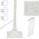 4. DRZEWKO DEKORACYJNE 180LED 150CM WHITE LUCA