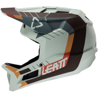 4. Kask rowerowy typu full face LEATT Helmet MTB Gravity 2.0 V25 rozmiar M, miętowy