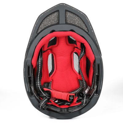 10. Kask rowerowy fullface dziecięcy Wozinsky z tylną lampką USB 52-56 cm - szary