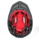 10. Kask rowerowy fullface dziecięcy Wozinsky z tylną lampką USB 52-56 cm - szary