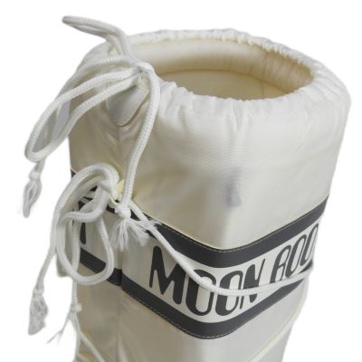 7. Damskie buty zimowe śniegowce Moon Boot MB Icon Nylon White - 80D1400440-A001