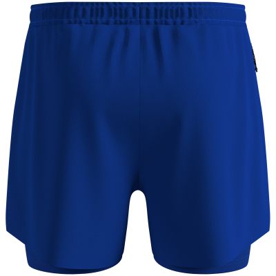 3. Spodenki męskie Odlo 2-in-1 short ZEROWEIGHT 5 INCH niebieskie