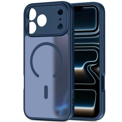 2. Etui Tech-Protect BasicMag MagSafe na iPhone 17 Pro - granatowe