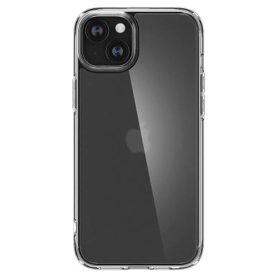 5. Etui Spigen Ultra Hybrid na iPhone 15 Plus - przezroczysto-matowe