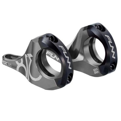 FUNN wspornik kierownicy RSX 31,8 20mm szary