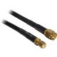 2. DeLOCK 10m SMA m/f kabel koncentryczny CFD200 Czarny