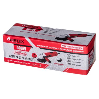 SZLIFIERKA KĄTOWA VERTEX VSK12502V 900W