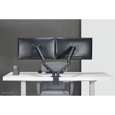 18. Neomounts FPMA-D650DBLACK uchwyt / stojak do monitorów 68,6 cm (27") Biurko Czarny