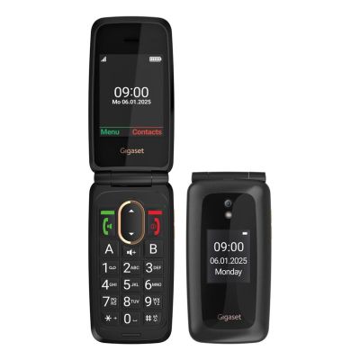 9. Gigaset GL795 7,11 cm (2.8") 142 g Czarny Telefon dla seniora