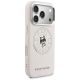 4. Etui Karl Lagerfeld Point & Choupette Sketch MagSafe na iPhone 17 Pro Max - różowe