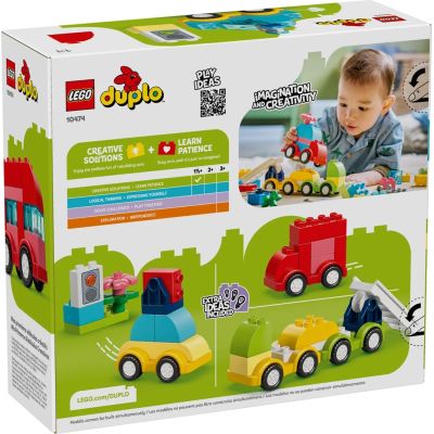 2. LEGO DUPLO MY FIRST 10474 Moje pierwsze kreatywne pojazdy