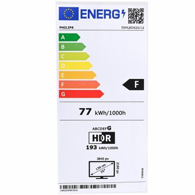 4. Telewizor Philips 55MLED920/­12 QD-Mini LED 55" 4K Ultra HD 120Hz Titan OS Dolby Atmos Czarny