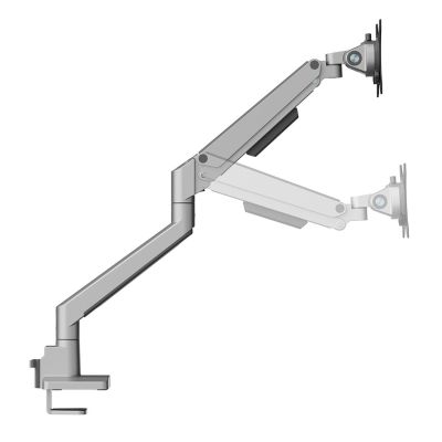 7. Neomounts DS70-250SL1 uchwyt / stojak do monitorów 88,9 cm (35") Biurko Srebrny