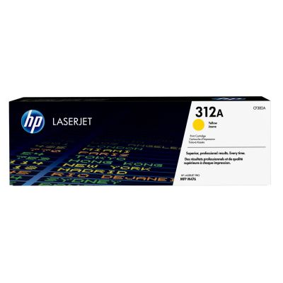 23. HP Wkład LaserJet 312A z żółtym tonerem