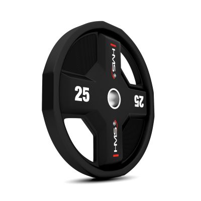 8. TPC25 TALERZ OLIMPIJSKI POLIURETANOWY CPU 25 KG HMS
