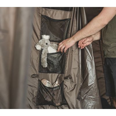 10. Namiot tunelowy Easy Camp Brimnes 5 Air Brązowy