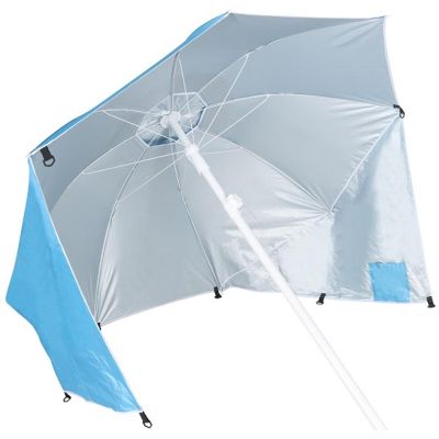 9. PARASOL PARAWAN PLAŻOWY 2W1 190CM
